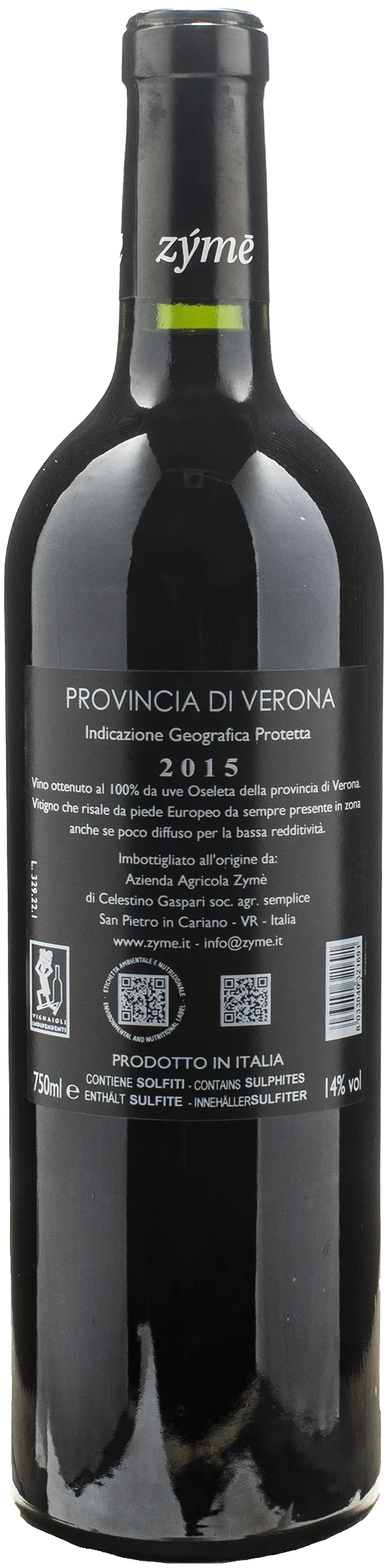 Zyme Oseleta 2015 - immagine 2